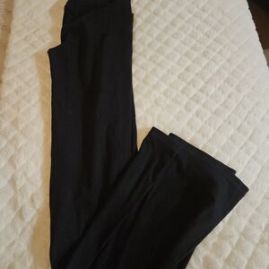 Athleta Black Flare Pants